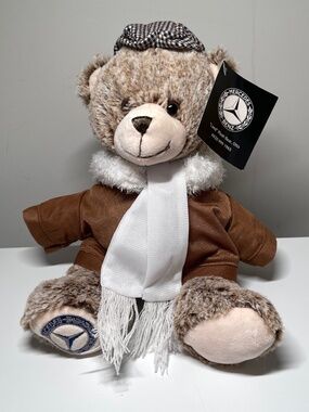 BNWT RARE Vintage Mercedes-Benz Herrington Promotional Teddy Bear 2001